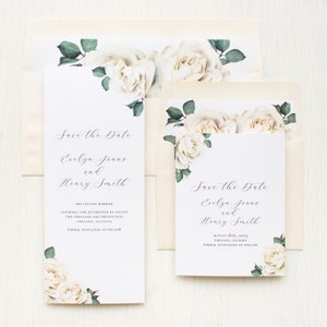 White Rose - Save the Dates