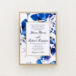 Urban Garden Wedding Invitation Sample image 3