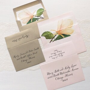Sweet Magnolia Wedding Invitation Sample image 7