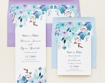 Indigo Blue - Save the Dates