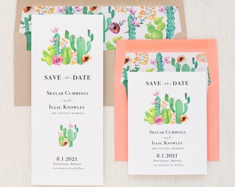 Cactus Love - Save the Dates