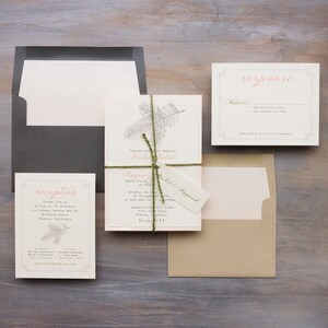 Moss Tree Wedding Invitation Sample image 2