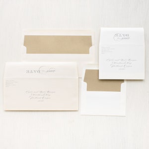 Elegant Ivory Script Save the Dates image 4