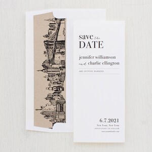 City Skyline Save the Dates image 2