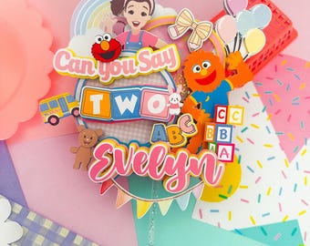 Ms. Rachel Cake Topper: Birthday Party Decor, Ms. Rachel cups, Ms. Rachel favor bags, Ms. Rachel 3d letters, Ms. Rachel blowouts