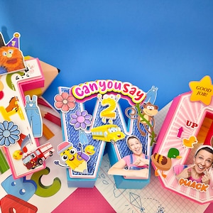 Decorazione per torta Ms. Rachel: decorazione personalizzata per la festa di compleanno