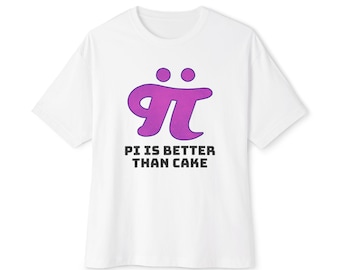 Pi Is Better Than Cake Graphic Tee