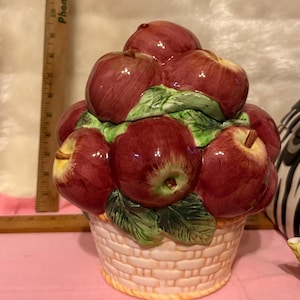 Vintage Ceramic apples collection.