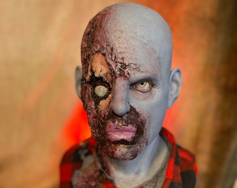 Dawn of the Dead 1978 Airport Plaid Shirt Zombie George Romero Horror Halloween Costume