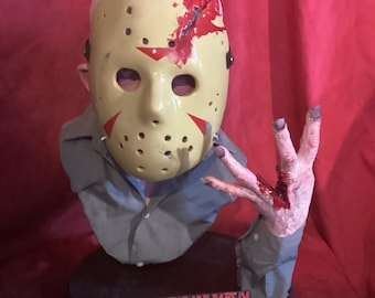 jason voorhees Friday the 13th:The Final Chapter pt4 Museum bust  life size (HEAD)