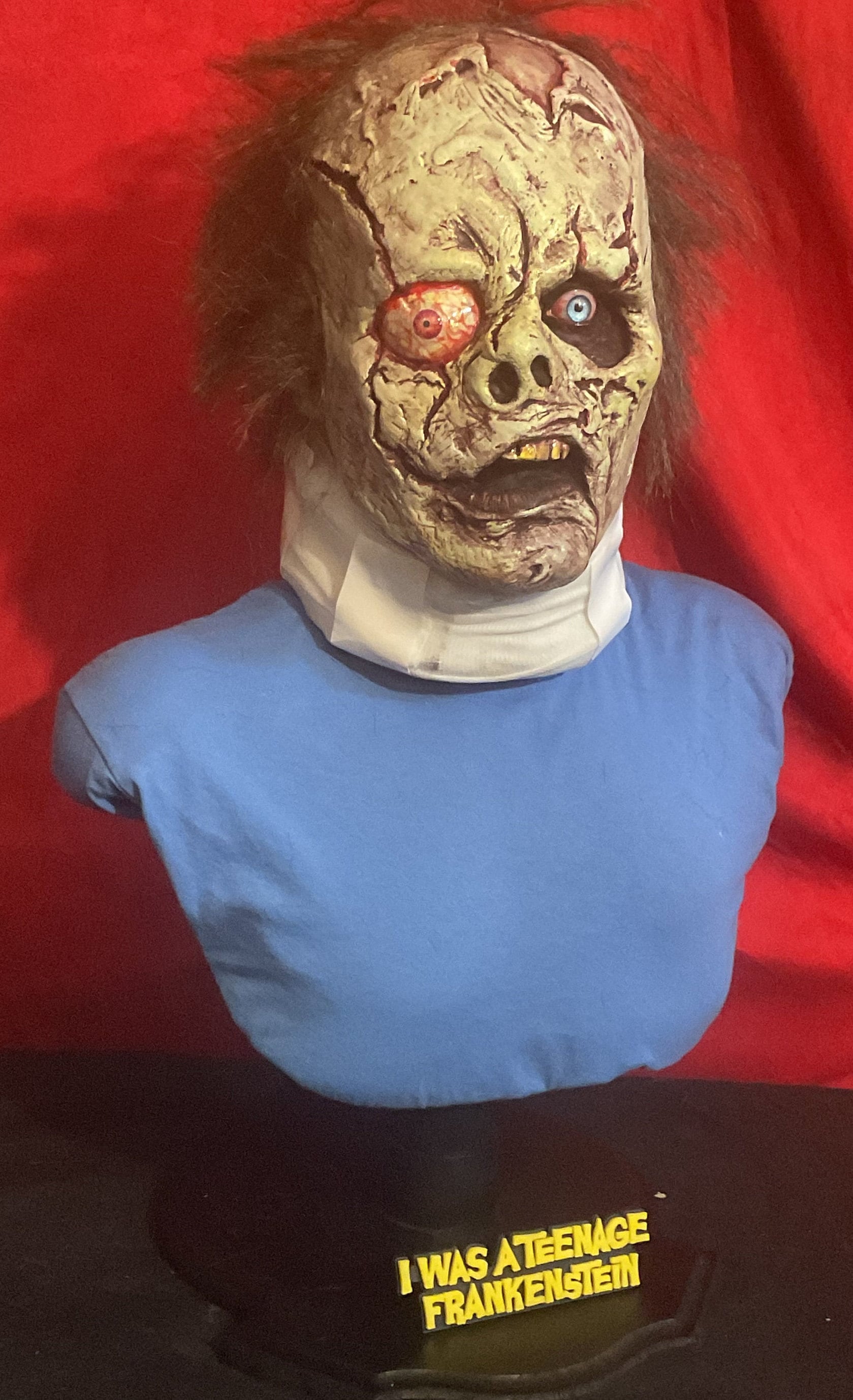 Teenage Frankenstein Life Size Bust Movie Poster Collectible Version