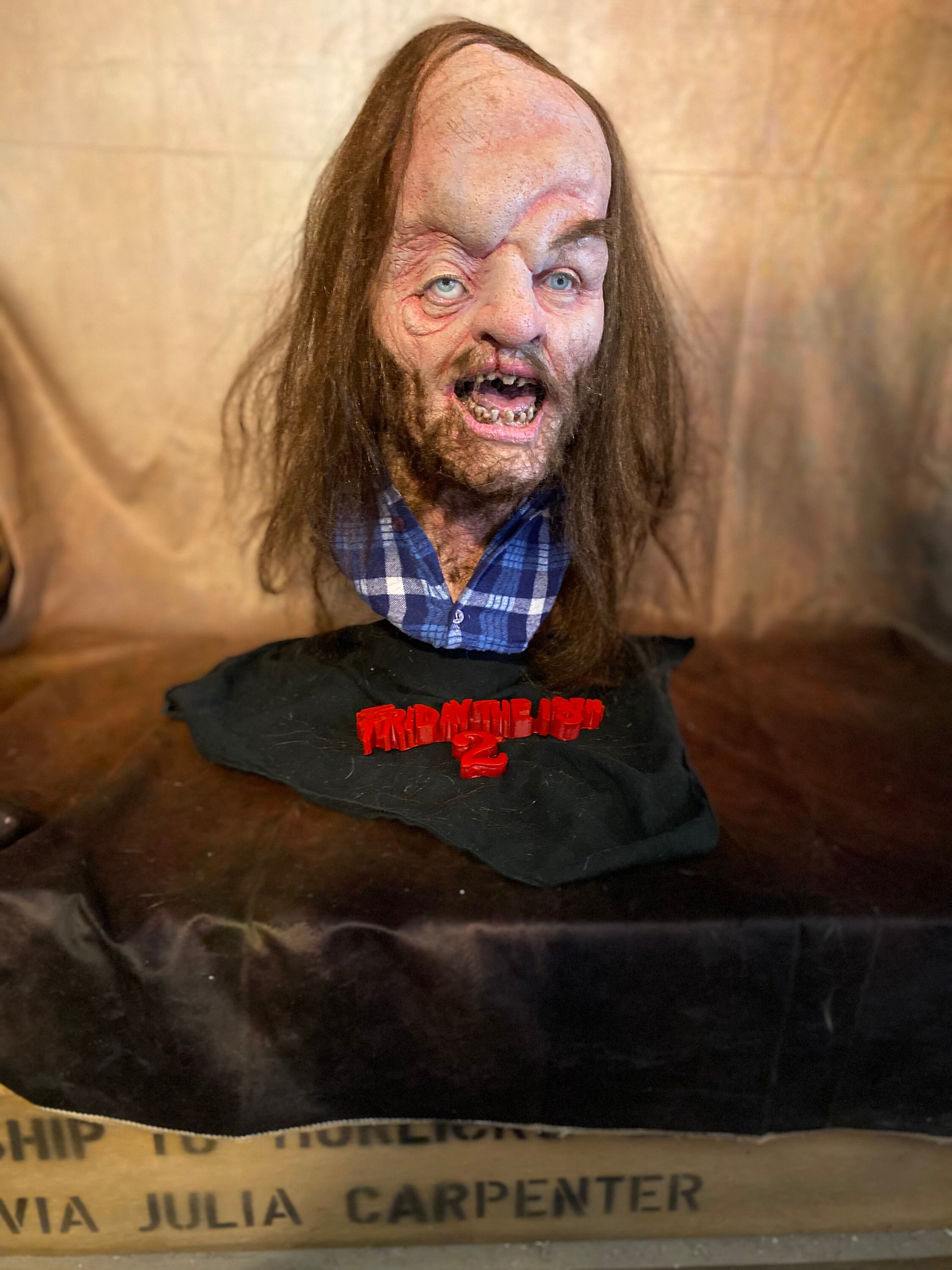 Jason Voorhees Friday the 13th Pt2 Museum Life Size Display Bust