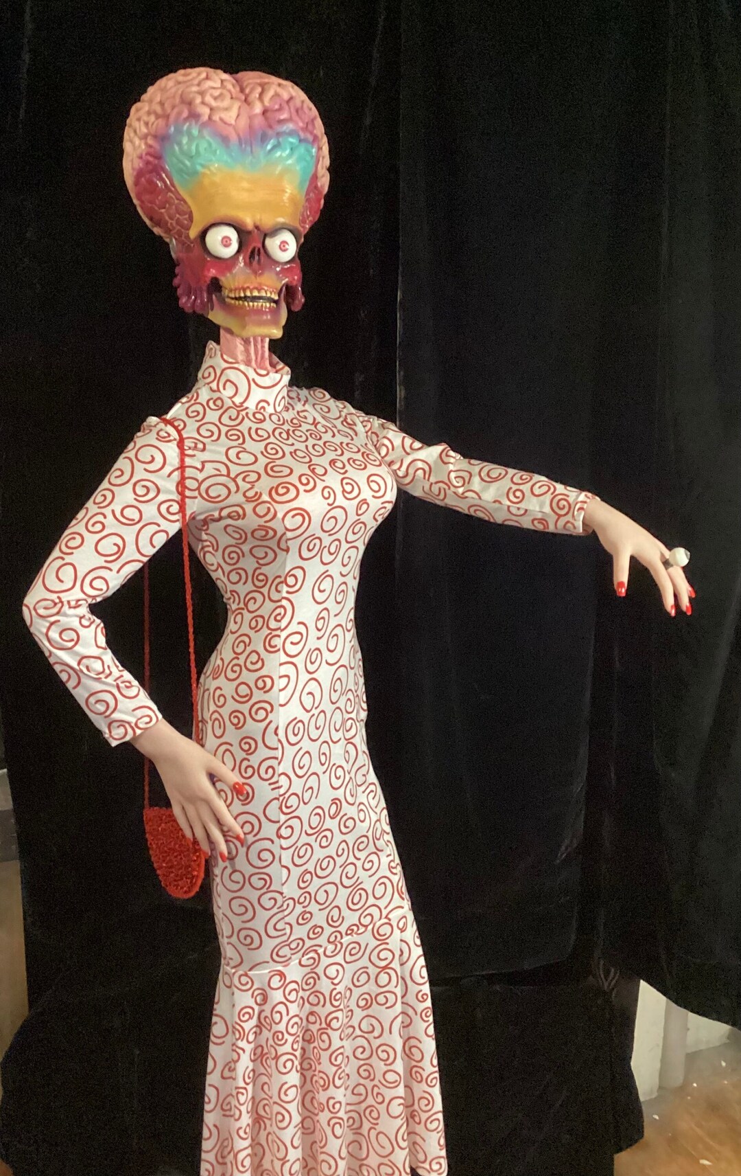 Mars Attacks Martian Girl Life Size Figure Etsy