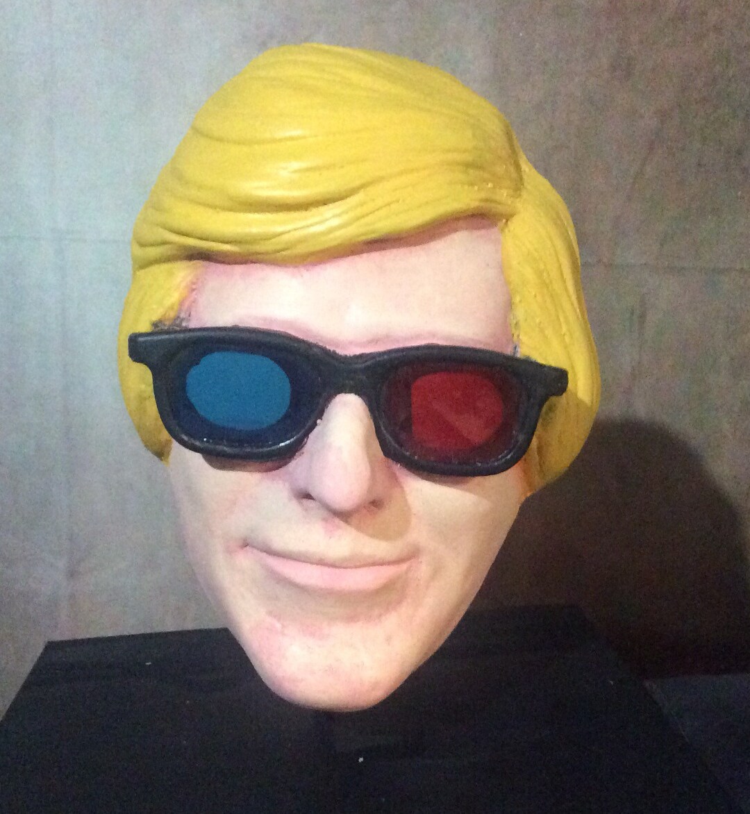 BOB WILKINS Horror Host Halloween Mask Etsy