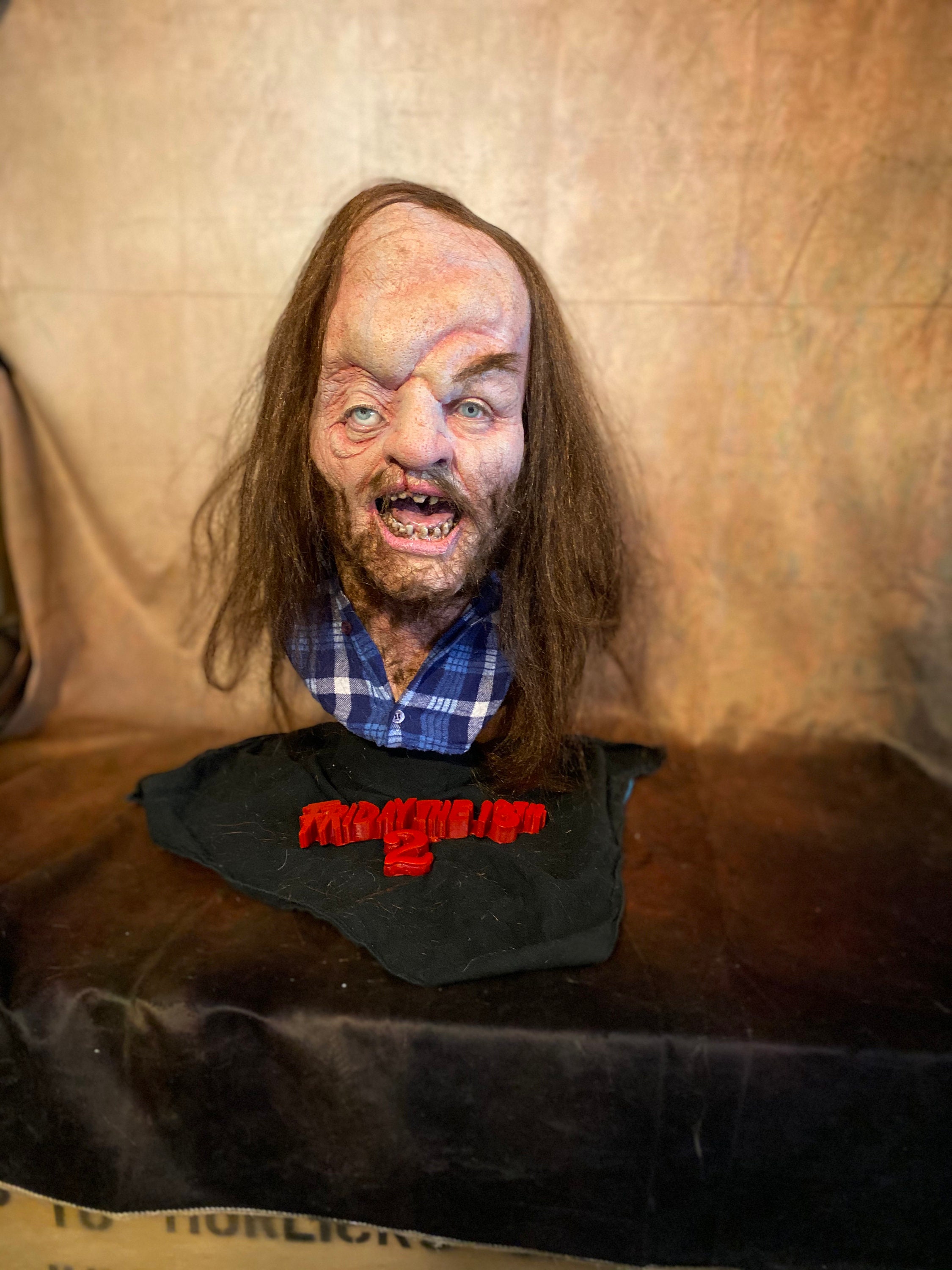 Jason Voorhees Friday the 13th Pt2 Museum Life Size Display Bust