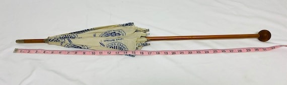 1950’s Parasol Umbrella Vintage ILGWU Fashion Sho… - image 9