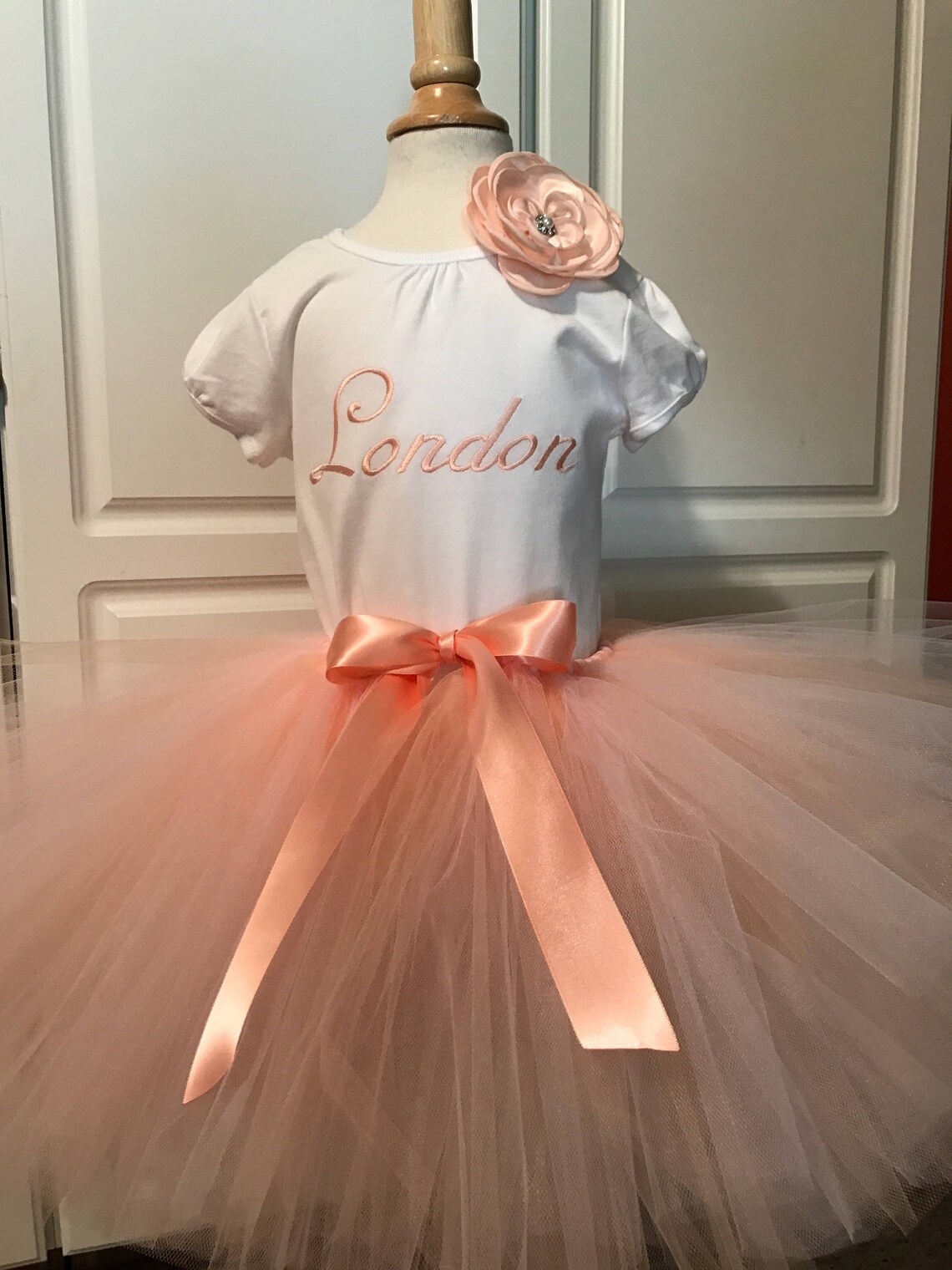 Peach Tutu Newborn Tutu Baby Tutu Tutus for children Etsy