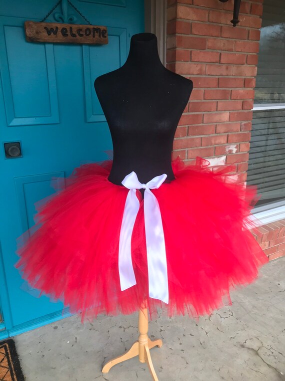 Tutu adulte rouge pour la taille jusqua 34 1 2 grand pour Halloween anniversaires danse et enterrement de vie de garcon Etsy France