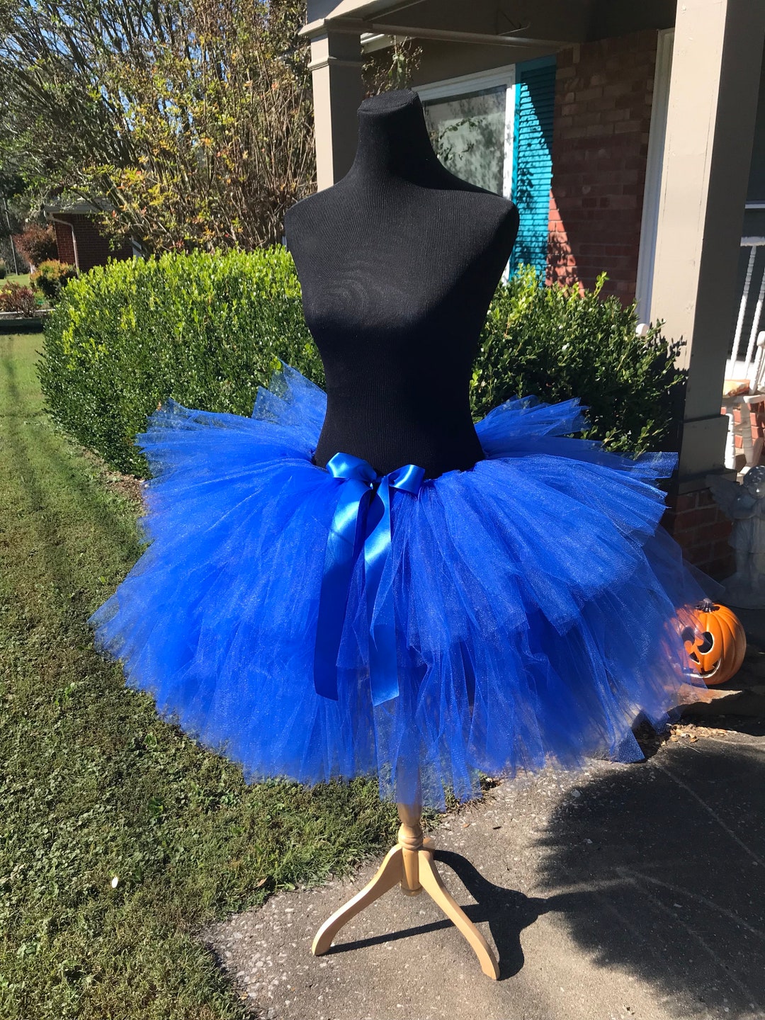 Solid Royal Blue Adult Tutu, Bridal Tutu, Bachelorette Tutu, Adult