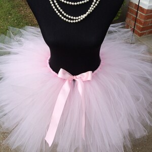 Light Pink Adult Tutu for Waist up to 34 1/2 Great for Halloween ...