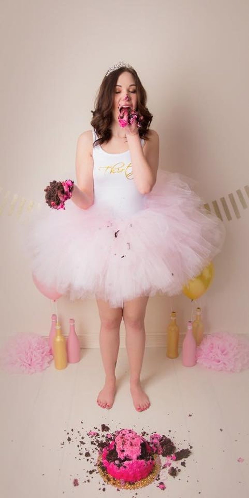 Light Pink Adult Tutu Halloween Tutus Cake Smash Tutus Etsy