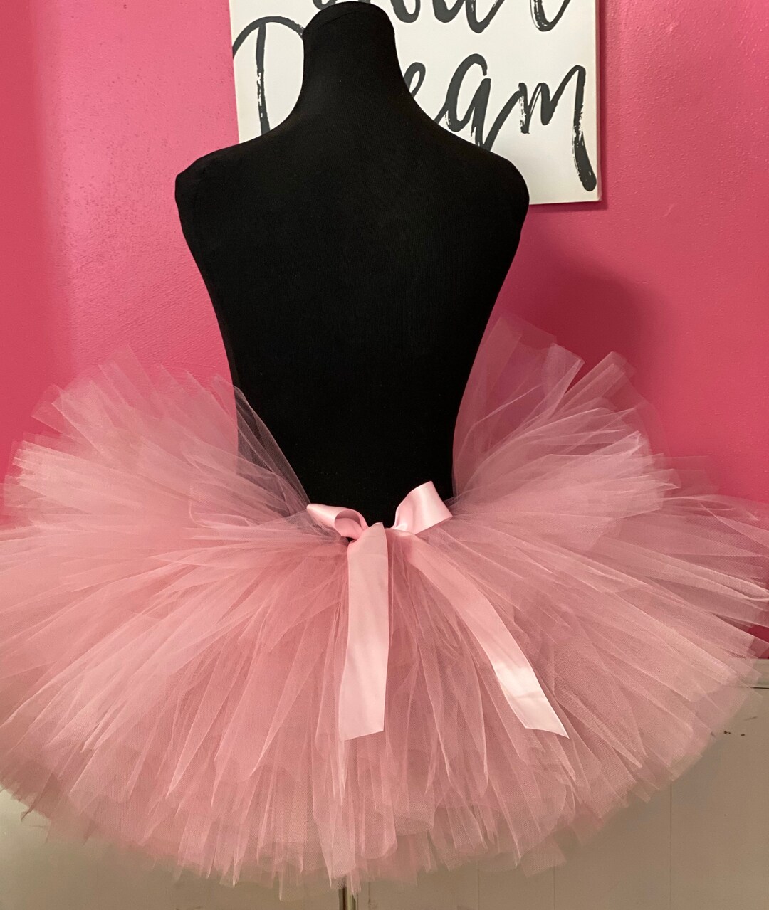 Two Tone Pink Adult Tutu, Maternity Tutu, Adult Tutu Skirt, Adult