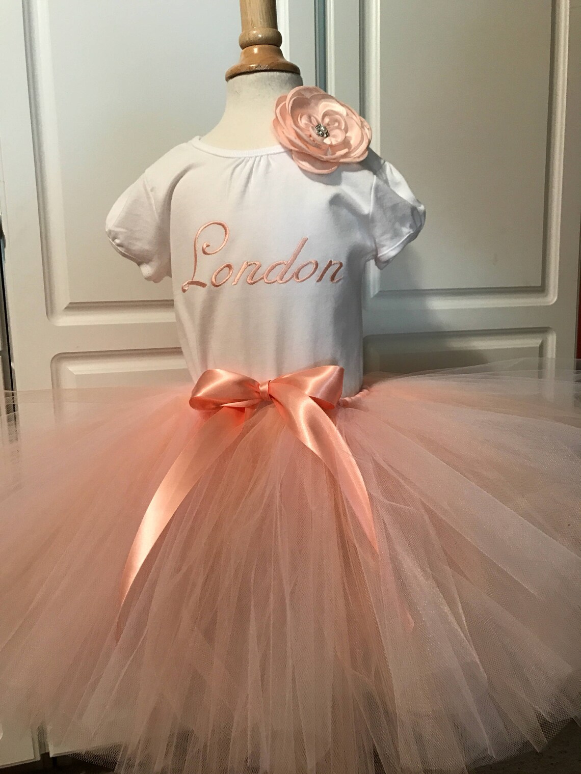 Peach Tutu Newborn Tutu Baby Tutu Tutus for children Etsy