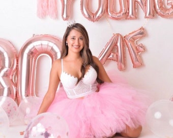 Adult tutu, pink Adult Tutu with gold glitter ribbon, pink tutu adult, adult pink tutu, mommy and me tutu