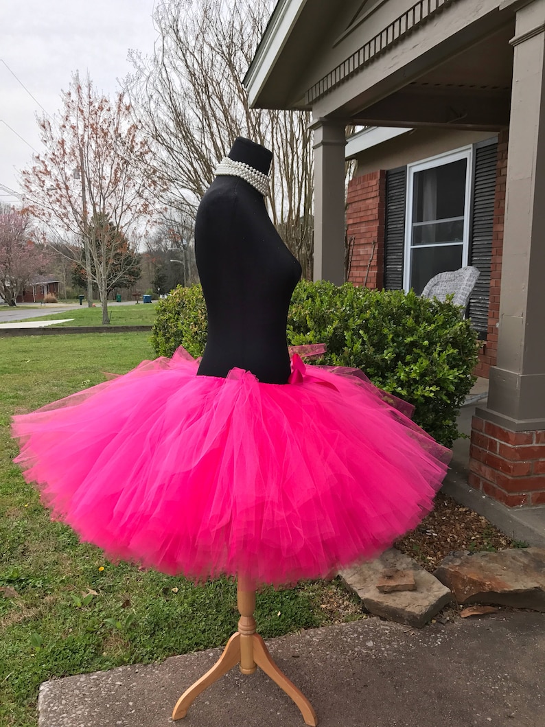 Fuchsia Adult Tutu Hot Pink Adult Tutus Maternity Tutu Etsy