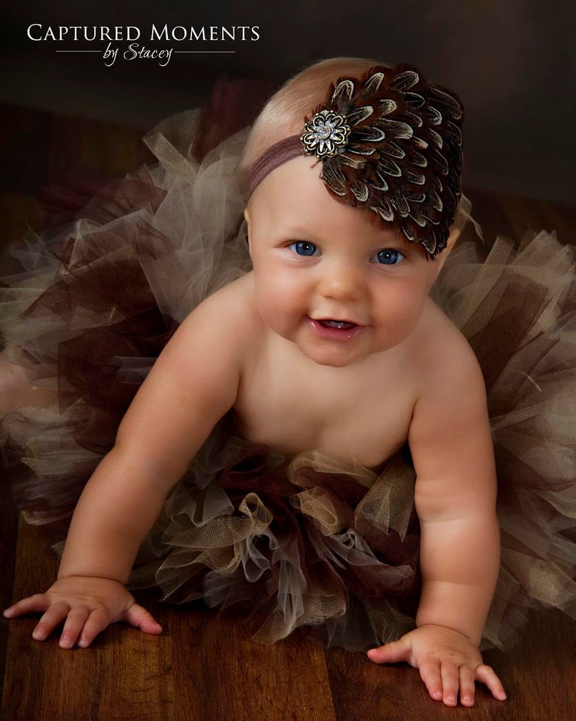Brown Tan and Gold Tutu Newborn Tutu Baby Tutu Tutus for Etsy