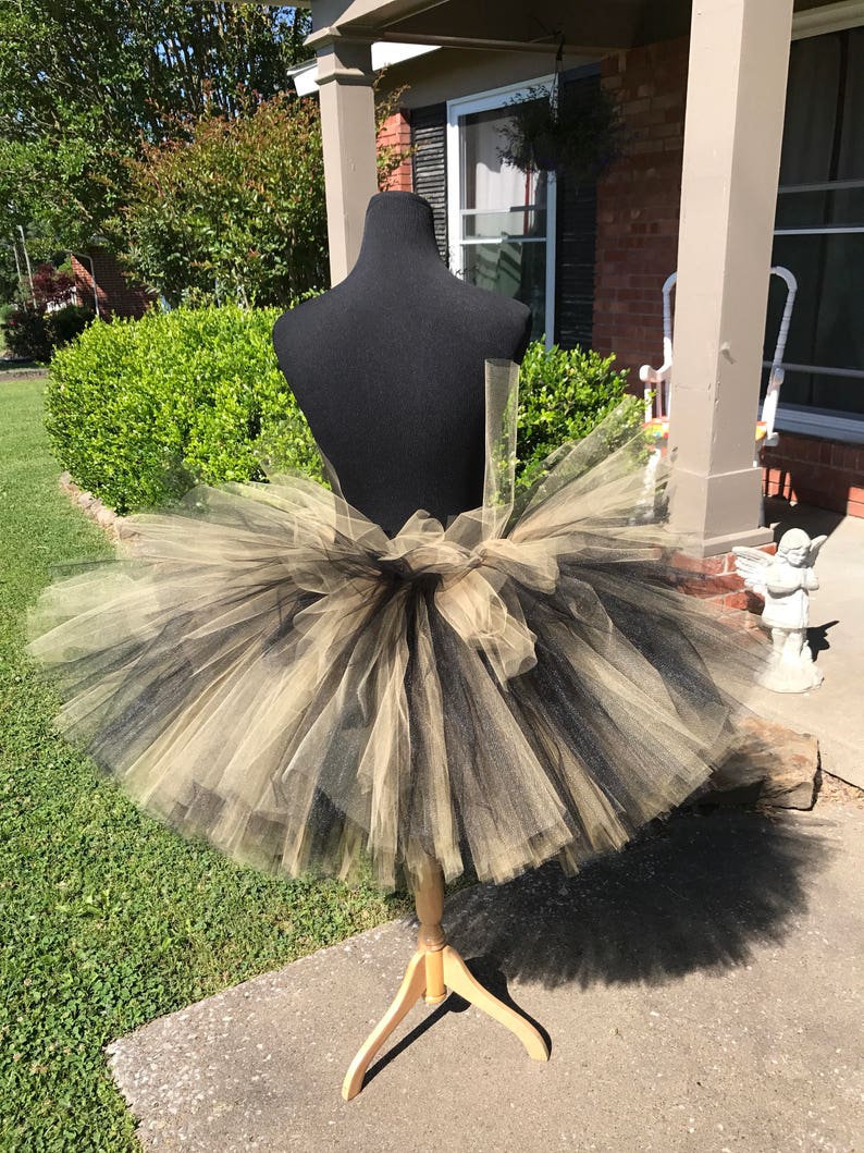 gold tutu halloween costume