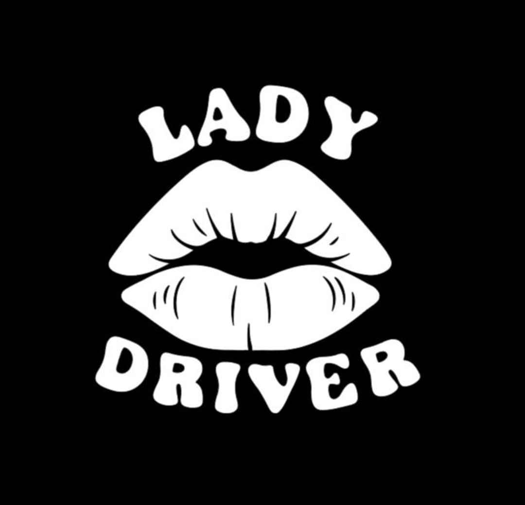Lady Driver, Semi Decal, Vinyl Window Decal for Cars and Trucks - Etsy