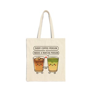 Matcha Girl Tote Bag: Shopping Bag
