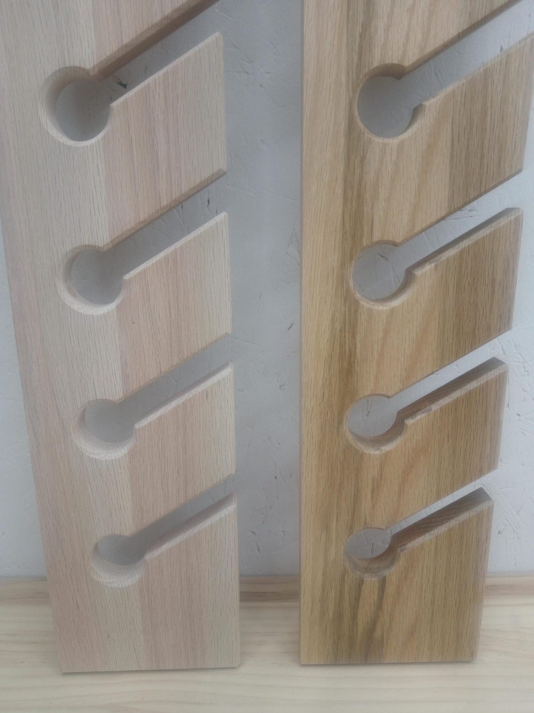 Oak Cap Rack Oak 11 Hat Rack (48 Inch) Rustic Farmhouse Minimalist - Etsy