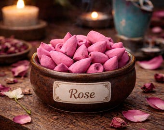 Backflow Incense Cones | Aromatherapy Scents for Meditation (≈56 Pieces)