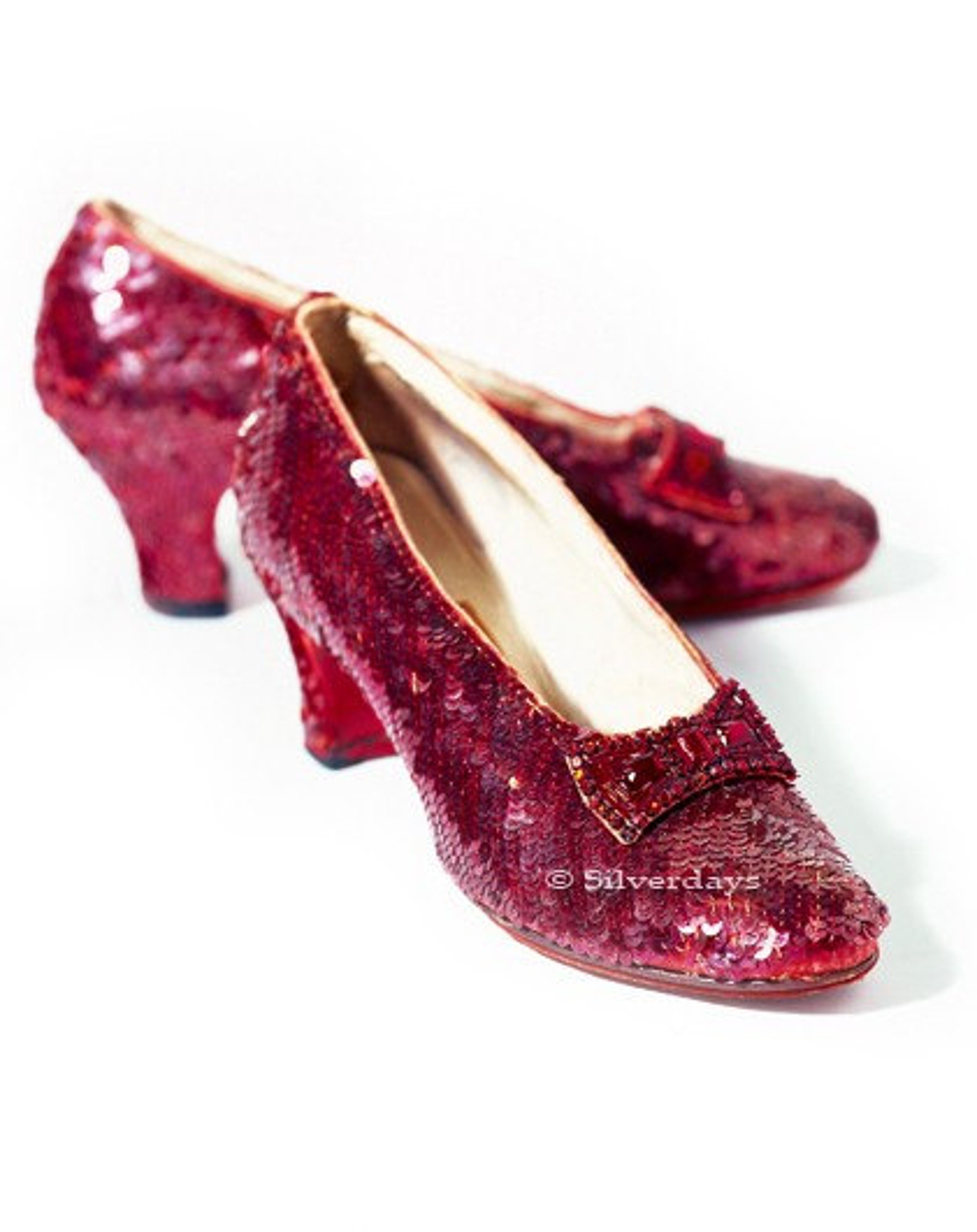 Ruby Slippers The Wizard of Oz Photograph 8 x 10 Red Film Icon Etsy