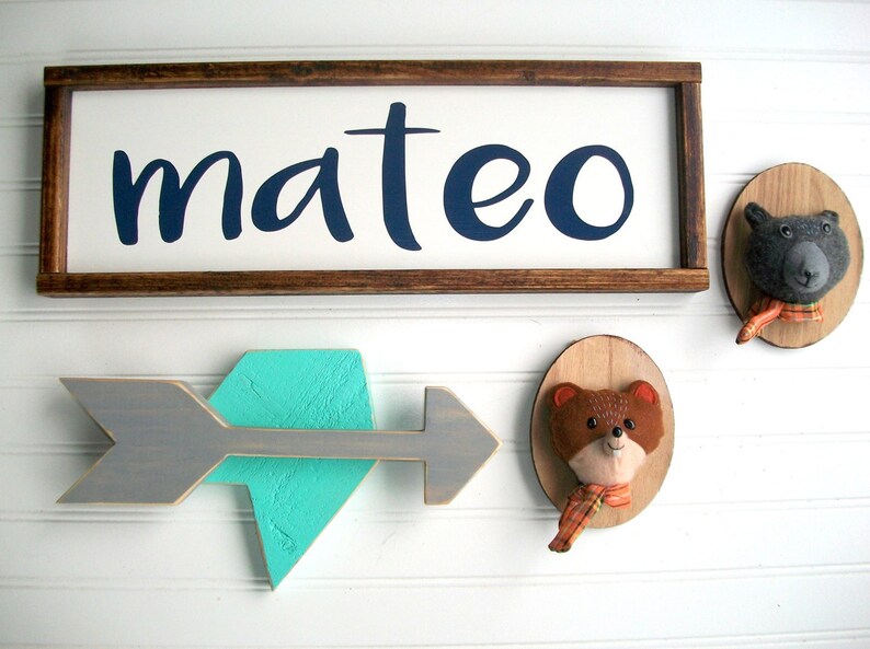 Custom Baby Name Sign . Baby Boy . Nursery Name Sign . Name Etsy