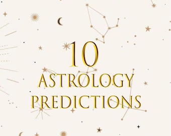 10 Astrology Predictions | Natal Chart Reading | Same Day Report