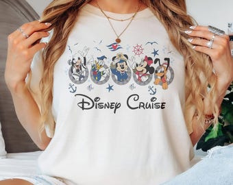 Disney Mickey And Co Cruise Shirt, Mickey And Minnie Cruising Shirt, Disney Vacation, Disney Cruise, Cruise Line Shirt, Family Matching
