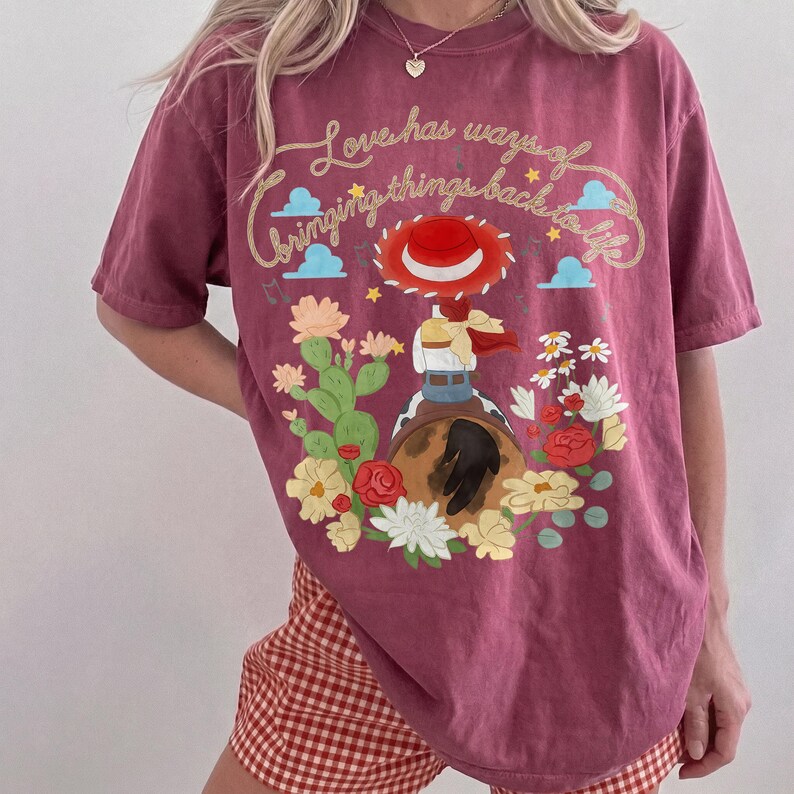 Vintage Jessie Toy Story 5 Shirt, I Knew It I Knew You Shirt, TS13 Toy Story 5 Friendship Shirt, Disneyland Toy Story Family Matching Shirts image 10