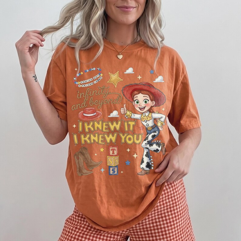 Retro I Knew It I Knew You Shirt Toy Story 5 Shirt, Retro Disney Friendship Shirt, Woody Buzz Jessie Shirt, Disney Family Matching Trip Tee image 9