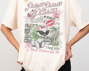 Vintage Marie Aristocats Please Please Please Sabrina Palmer Shirt, Sassy Aristocats Diva Tee, Disney Family Trip 2026, Disneyland Shirt