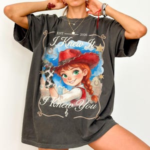 Retro Jessie Toy Story 5 Watercolor Shirt, Vintage I Knew It I Knew You TS13 Toy Story Tee, Disneyland Toy Story Family Matching Trip Tee image 9