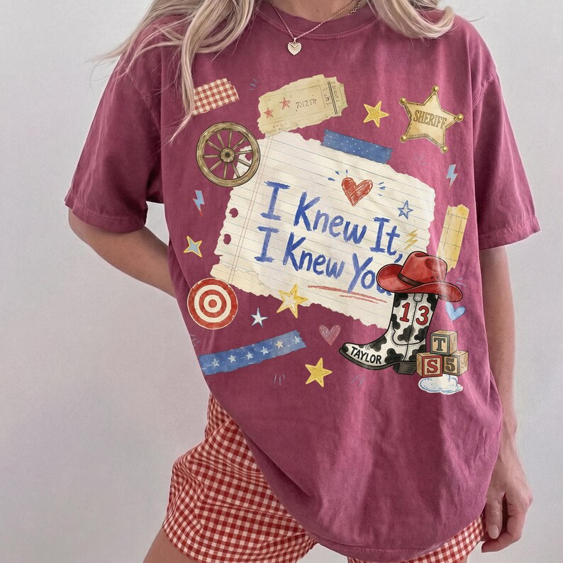 Vintage I Knew It I Knew You Shirt, Disney Toy Story 5 Shirt, Retro Toy Gang Tee, You've Got a Friend in Me, Disneyland Vacation Shirt image 7
