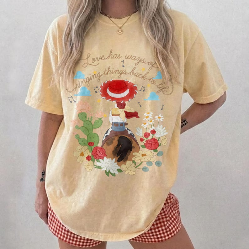 Vintage Jessie Toy Story 5 Shirt, I Knew It I Knew You Shirt, TS13 Toy Story 5 Friendship Shirt, Disneyland Toy Story Family Matching Shirts image 7