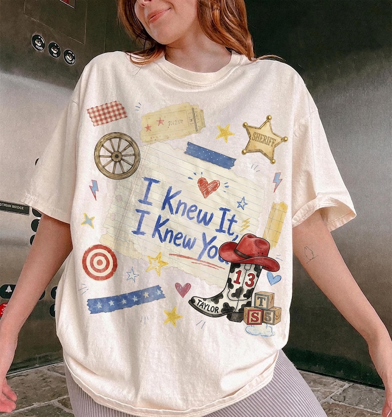 Vintage I Knew It I Knew You Shirt, Disney Toy Story 5 Shirt, Retro Toy Gang Tee, You've Got a Friend in Me, Disneyland Vacation Shirt image 1