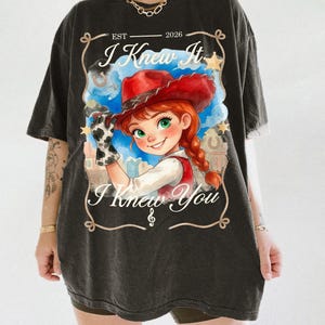 Retro Jessie Toy Story 5 Watercolor Shirt, Vintage I Knew It I Knew You TS13 Toy Story Tee, Disneyland Toy Story Family Matching Trip Tee image 6
