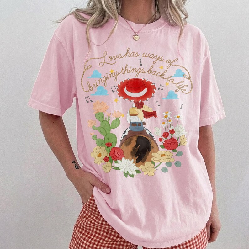 Vintage Jessie Toy Story 5 Shirt, I Knew It I Knew You Shirt, TS13 Toy Story 5 Friendship Shirt, Disneyland Toy Story Family Matching Shirts image 5