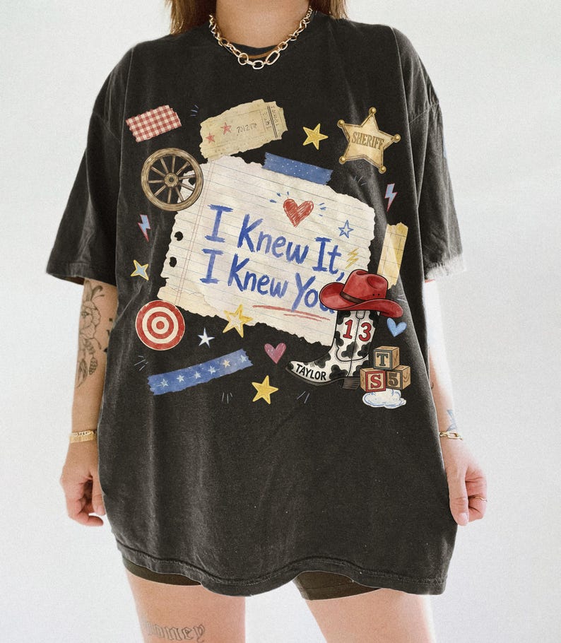 Vintage I Knew It I Knew You Shirt, Disney Toy Story 5 Shirt, Retro Toy Gang Tee, You've Got a Friend in Me, Disneyland Vacation Shirt image 9