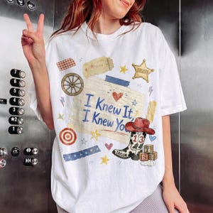 Vintage I Knew It I Knew You Shirt, Disney Toy Story 5 Shirt, Retro Toy Gang Tee, You've Got a Friend in Me, Disneyland Vacation Shirt image 4